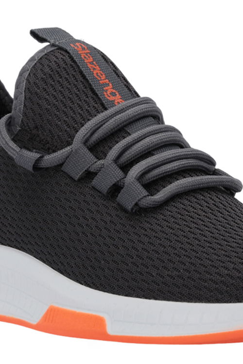 ABENA I K Unisex Sneaker Ayakkabı Koyu Gri / Turuncu