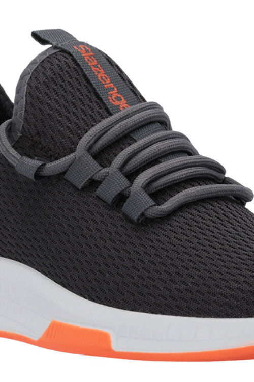 Slazenger ABENA I Kadın Koyu Gri / Turuncu Sneaker