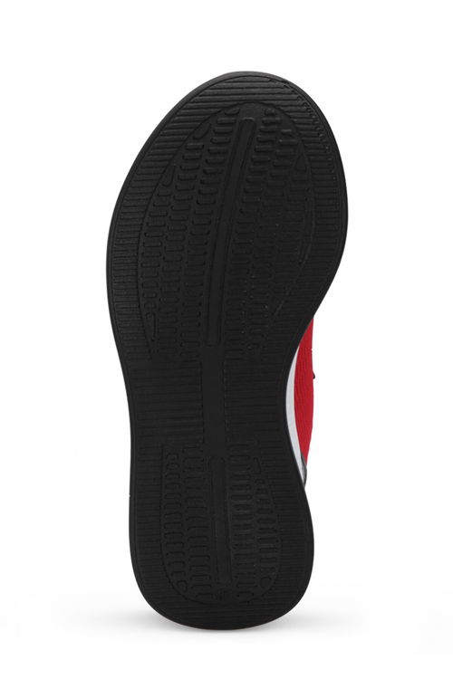ABENA I K Unisex Sneaker Ayakkabı Kırmızı / Siyah