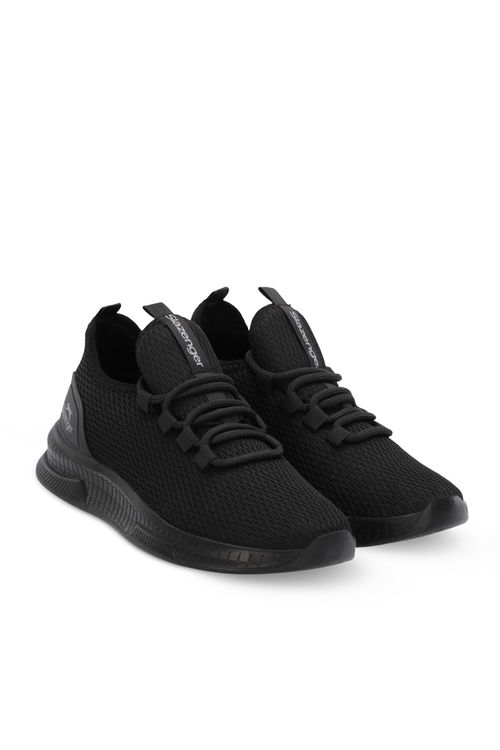 ABENA I K Unisex Sneaker Ayakkabı Siyah / Koyu Gri
