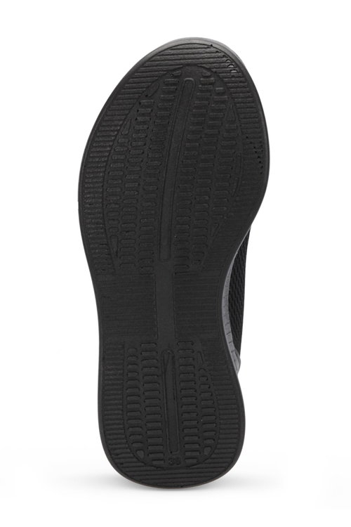 Slazenger ABENA I Kadın Siyah / Koyu Gri Sneaker