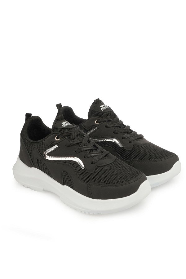 Slazenger ABUSE Sneaker Kadın Ayakkabı Siyah / Beyaz