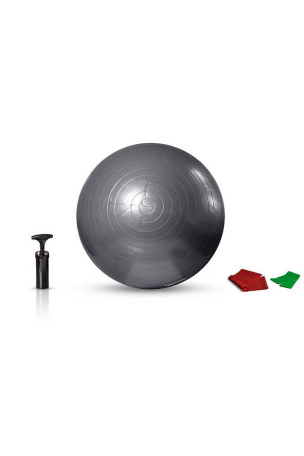 Actıve Pilates Set (55 cm Gymball + Pilates Bandı Unisex Pilates Seti