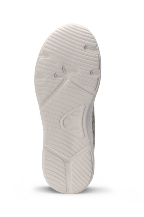 Slazenger ACTON NEW I Kadın Bej Koşu & Yürüyüş Spor Ayakkabısı