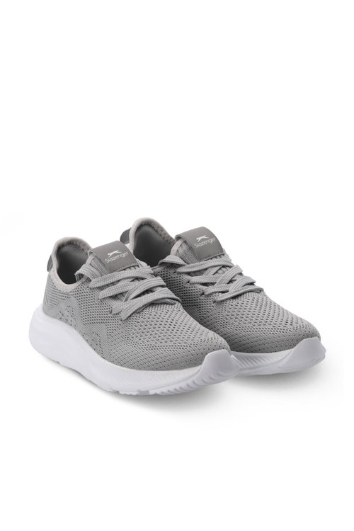 Slazenger ACTON NEW I Kadın Gri Koşu & Yürüyüş Spor Ayakkabısı