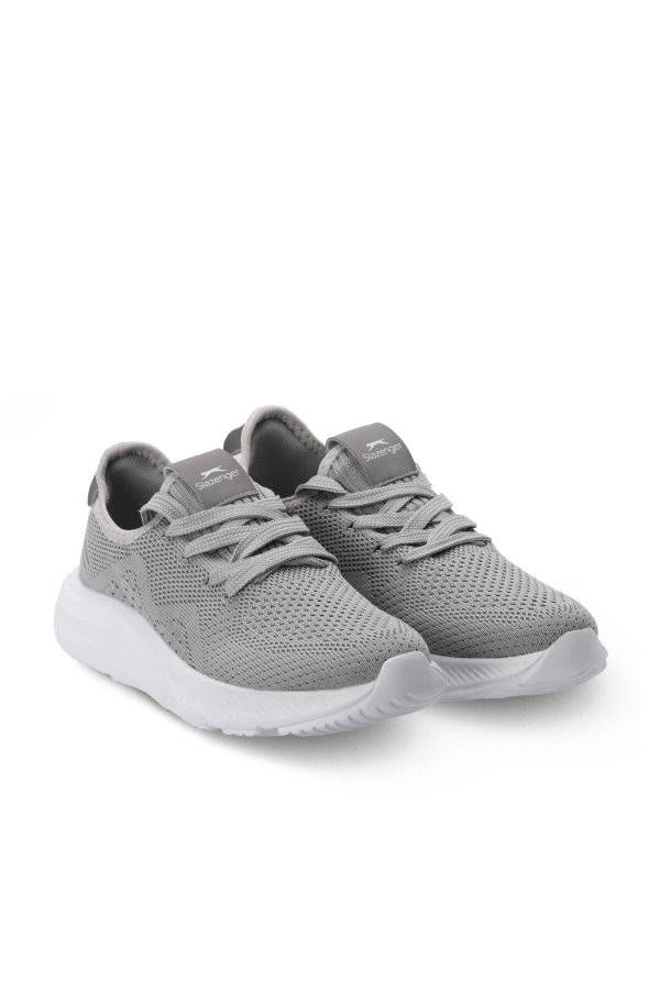 Slazenger ACTON NEW I Kadın Gri Koşu & Yürüyüş Spor Ayakkabısı