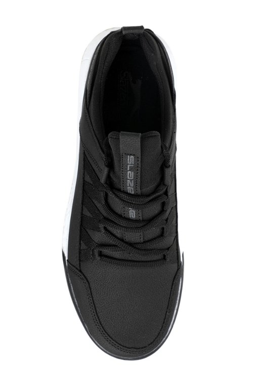 Slazenger ADAMO I Sneaker Erkek Ayakkabı Siyah / Beyaz