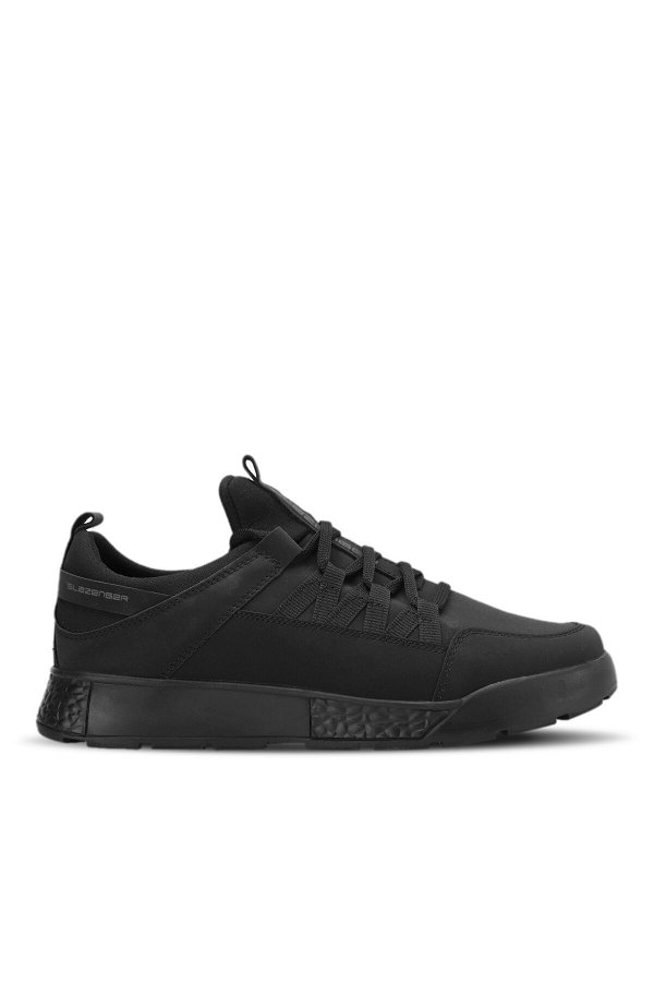 Slazenger ADAMO I Sneaker Erkek Ayakkabı Siyah / Siyah