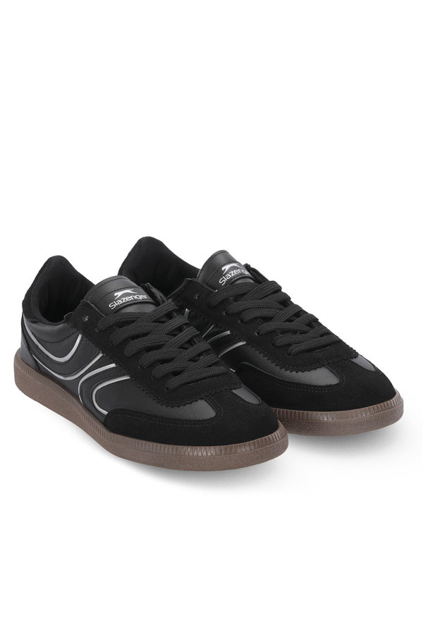 Slazenger ADDITION I Kadın Siyah / Gümüş Günlük Spor Ayakkabısı