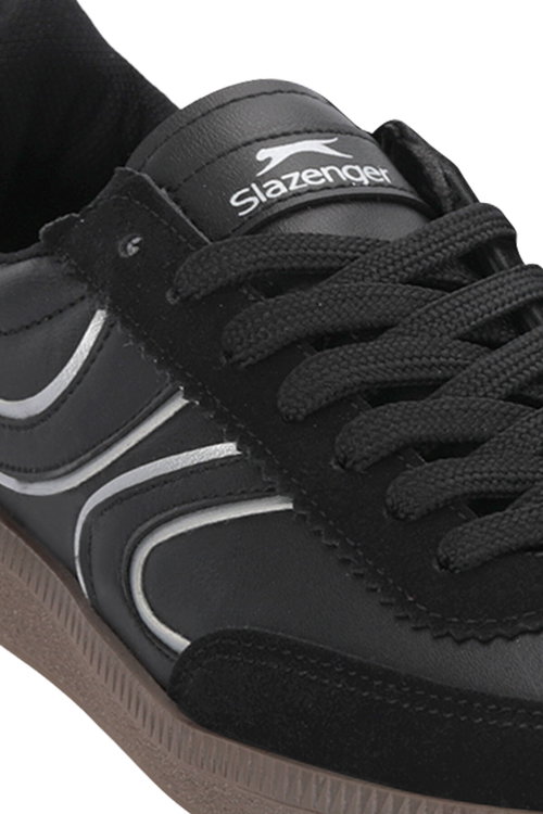 Slazenger ADDITION I Kadın Siyah / Gümüş Günlük Spor Ayakkabısı