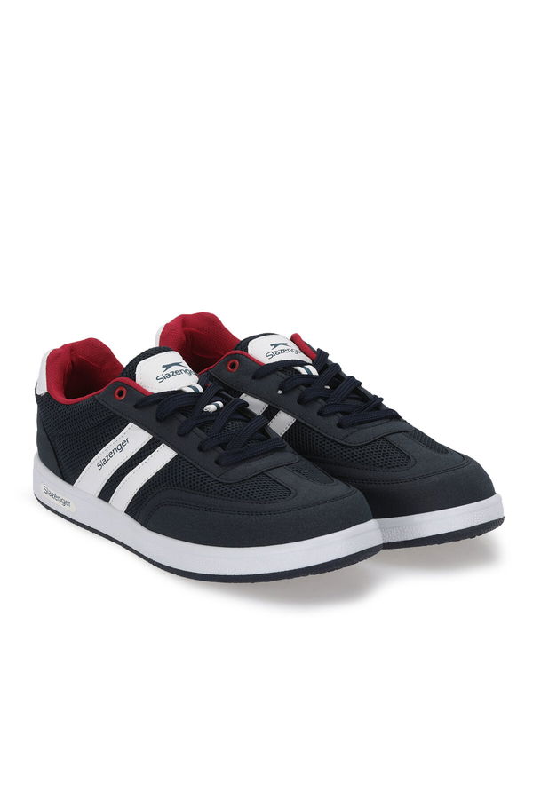 Slazenger AGAIN I Erkek Lacivert / Kırmızı Günlük Spor Ayakkabısı