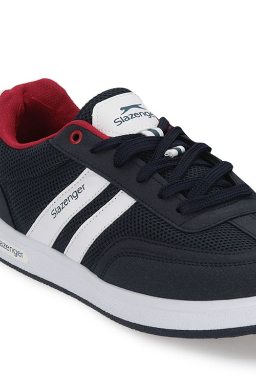 Slazenger AGAIN I Erkek Lacivert / Kırmızı Günlük Spor Ayakkabısı