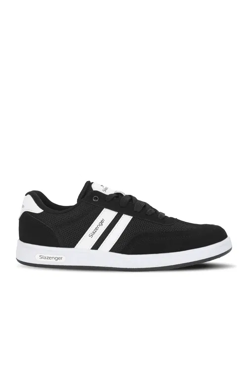 Slazenger AGAIN I Erkek Siyah / Beyaz Günlük Spor Ayakkabısı