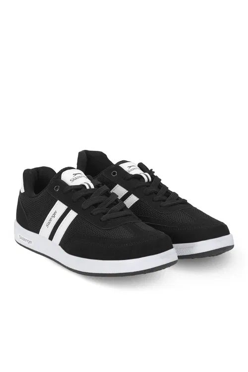 Slazenger AGAIN I Erkek Siyah / Beyaz Günlük Spor Ayakkabısı