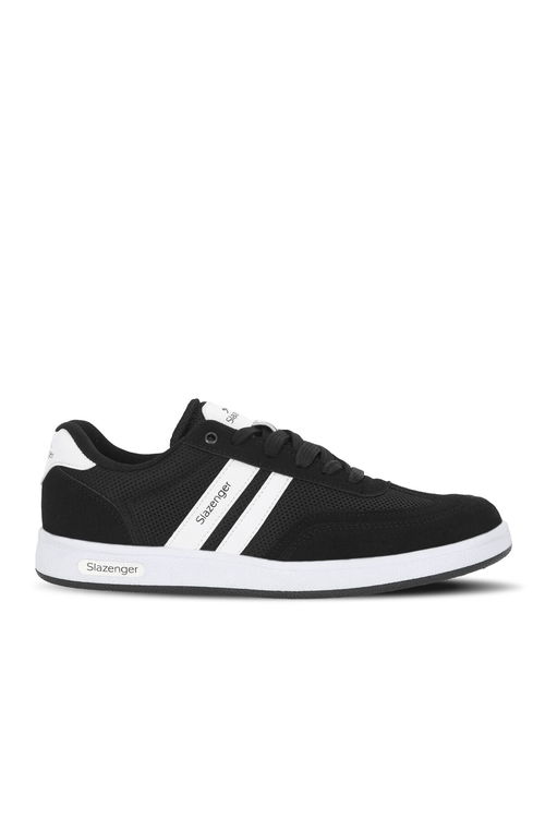 Slazenger AGAIN I Erkek Siyah / Beyaz Günlük Spor Ayakkabısı