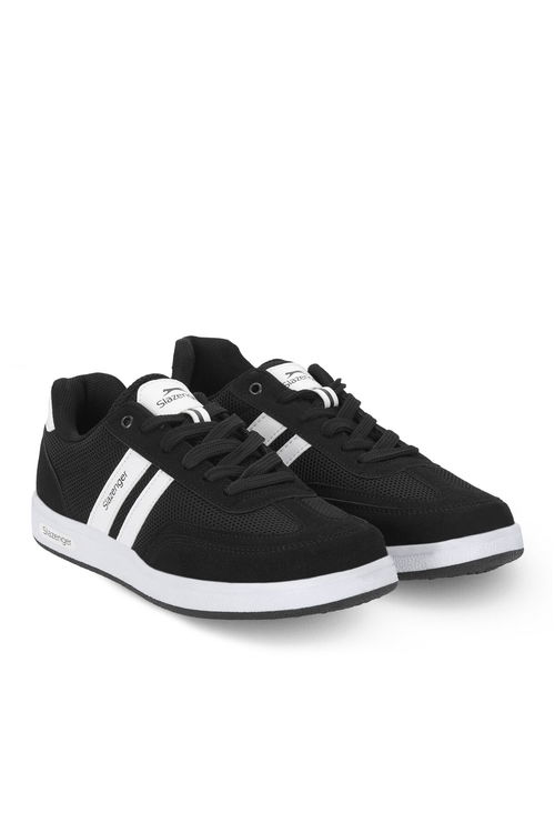 Slazenger AGAIN I Erkek Siyah / Beyaz Günlük Spor Ayakkabısı
