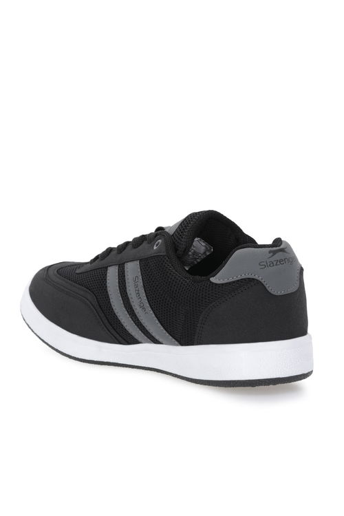 Slazenger AGAIN I Erkek Siyah / Koyu Gri Günlük Spor Ayakkabısı