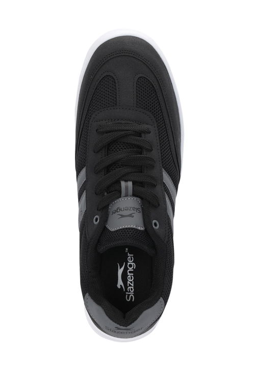 Slazenger AGAIN I Erkek Siyah / Koyu Gri Günlük Spor Ayakkabısı