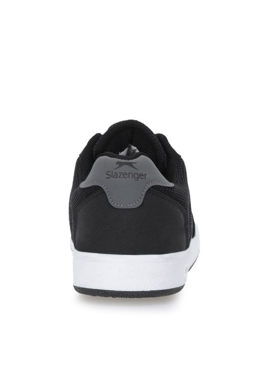 Slazenger AGAIN I Erkek Siyah / Koyu Gri Günlük Spor Ayakkabısı