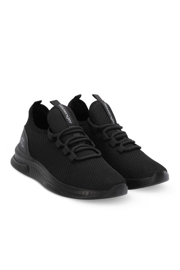 Slazenger AGENDA Kadın Siyah / Koyu Gri Sneaker