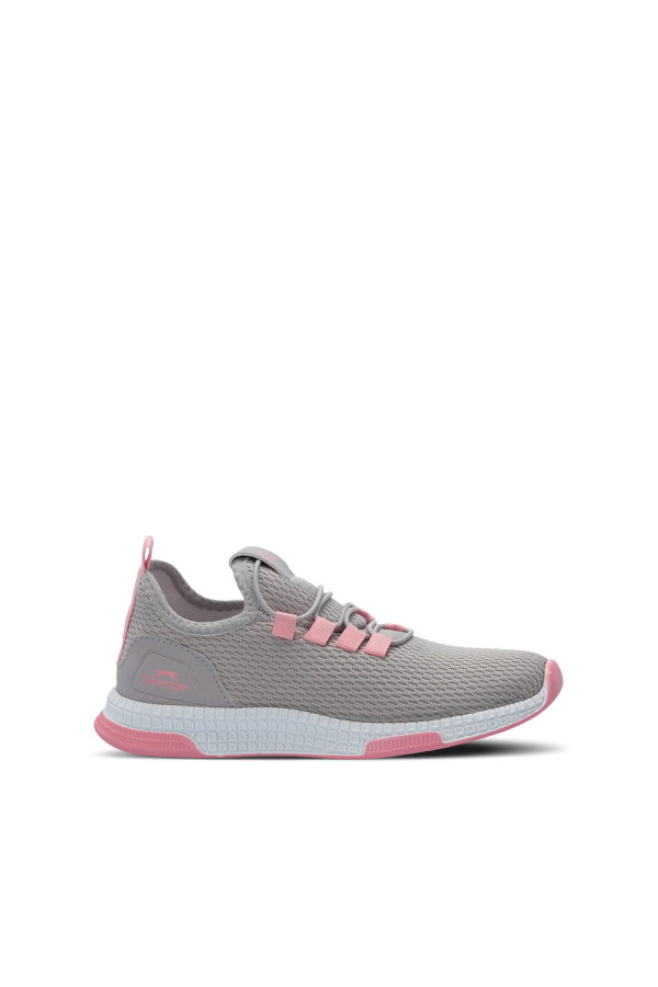 Slazenger AGENDA Kız Çocuk Gri / Pembe Günlük Spor Ayakkabısı