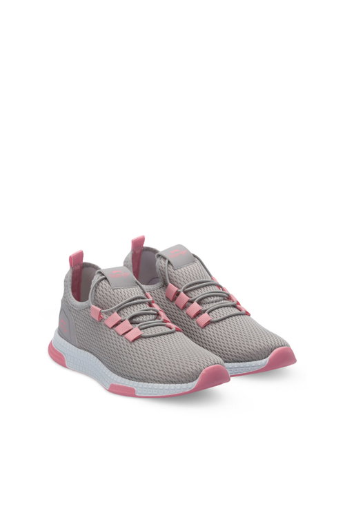 Slazenger AGENDA Kız Çocuk Gri / Pembe Günlük Spor Ayakkabısı
