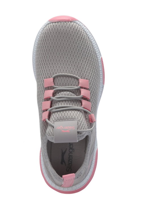 Slazenger AGENDA Kız Çocuk Gri / Pembe Günlük Spor Ayakkabısı