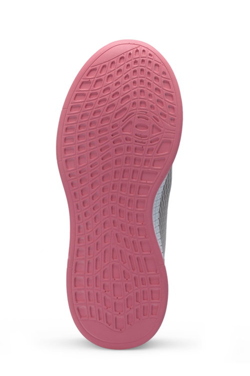Slazenger AGENDA Kız Çocuk Gri / Pembe Günlük Spor Ayakkabısı