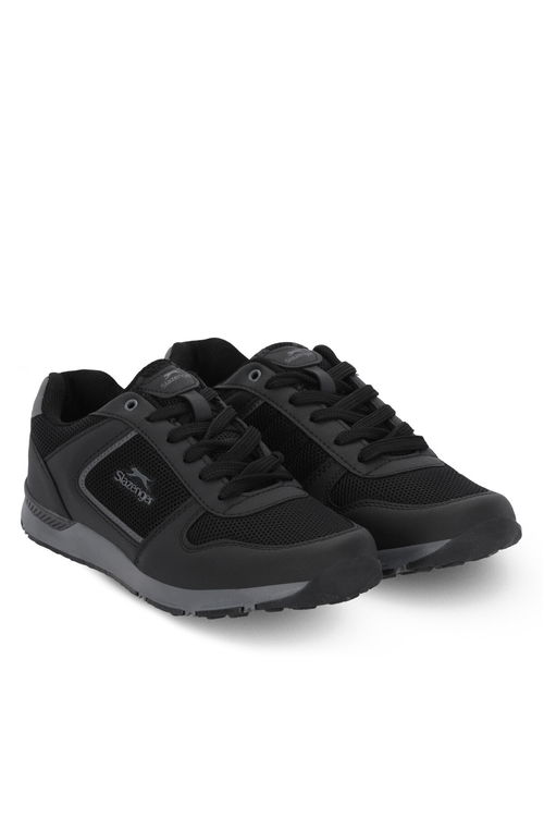 Slazenger AIFRIC I Erkek Siyah / Koyu Gri Günlük Spor Ayakkabısı