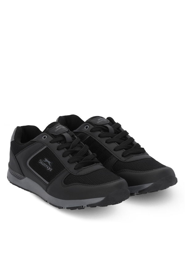 Slazenger AIFRIC I Erkek Siyah / Koyu Gri Günlük Spor Ayakkabısı