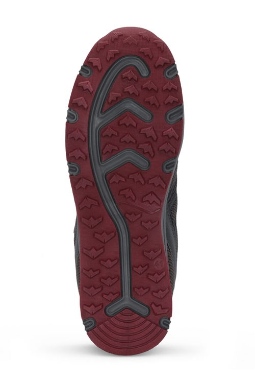 Slazenger ALBUS I Erkek Koyu Gri / Bordo Günlük Spor Ayakkabısı