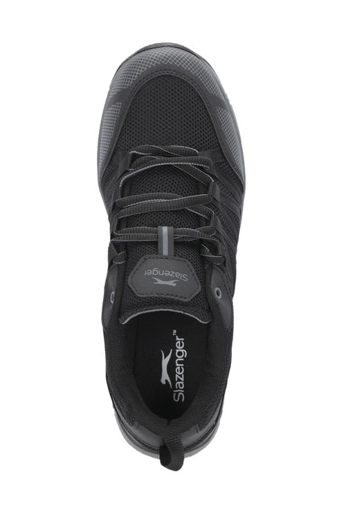 Slazenger ALBUS I Erkek Siyah / Koyu Gri Günlük Spor Ayakkabısı