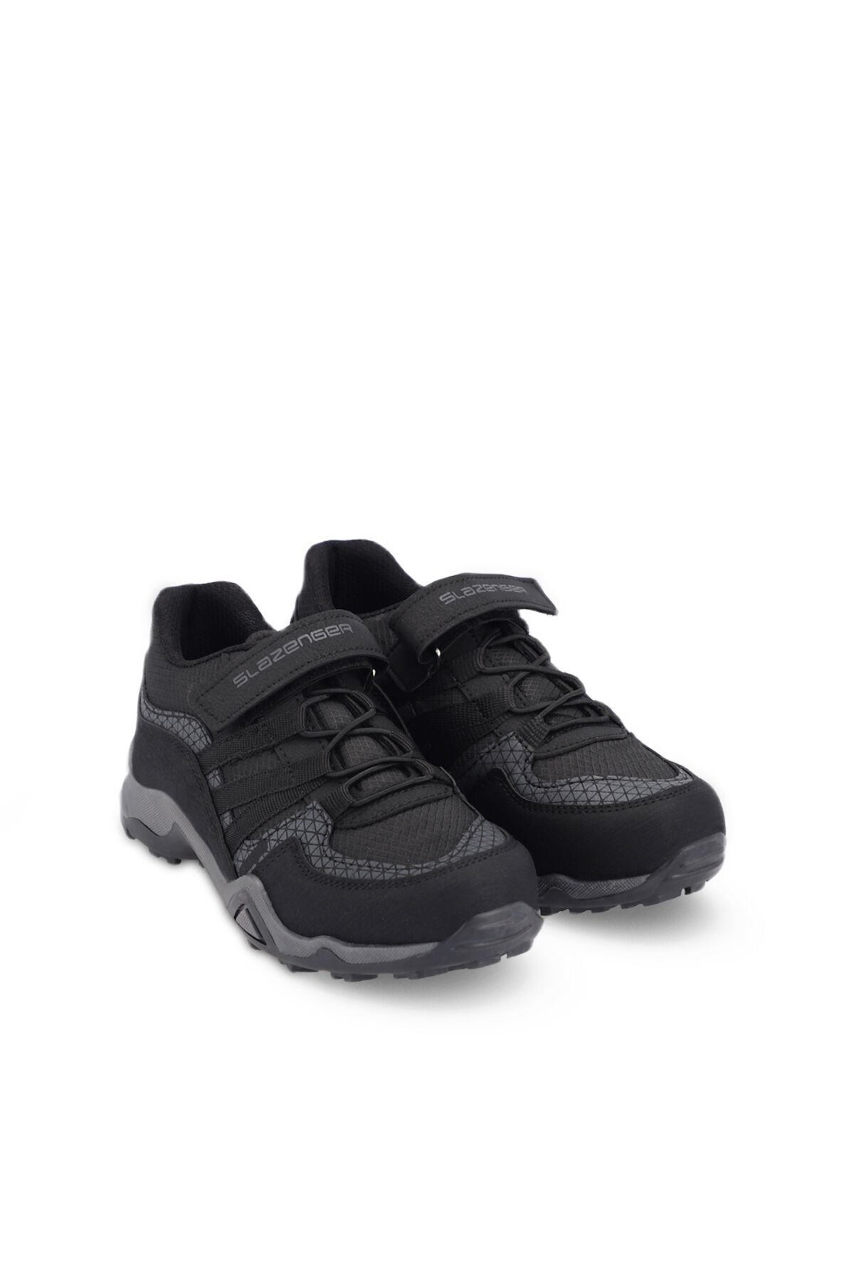 ALDONA Sneaker Erkek Çocuk Ayakkabı Siyah - Thumbnail