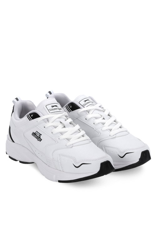 Slazenger ALFA I Erkek Beyaz / Siyah Koşu & Yürüyüş Spor Ayakkabısı