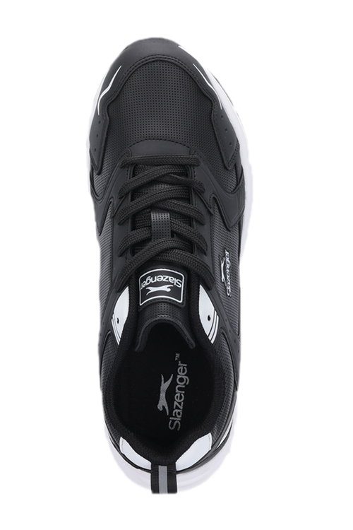 Slazenger ALFA I Erkek Siyah / Beyaz Koşu & Yürüyüş Spor Ayakkabısı