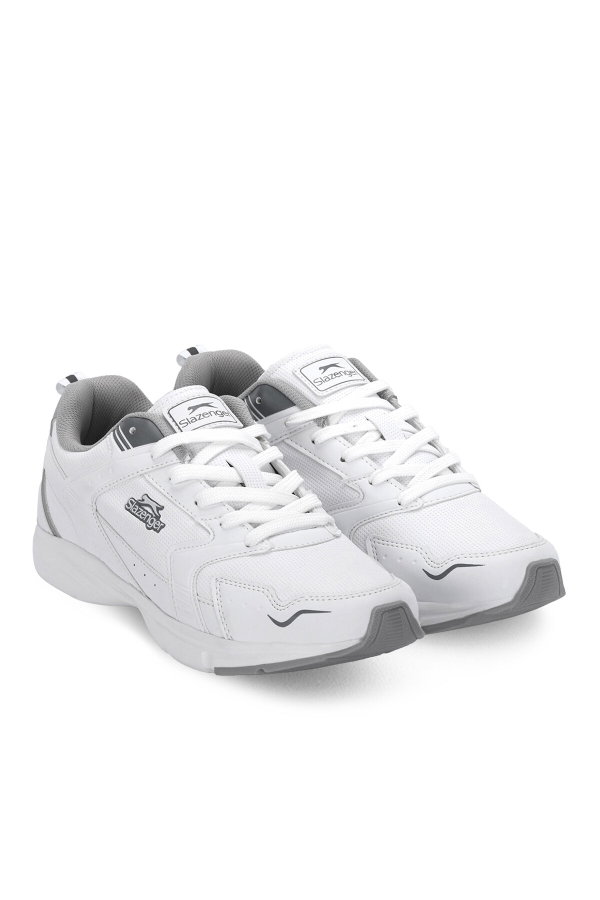 Slazenger ALFA I Kadın Beyaz / Gri Koşu & Yürüyüş Spor Ayakkabısı