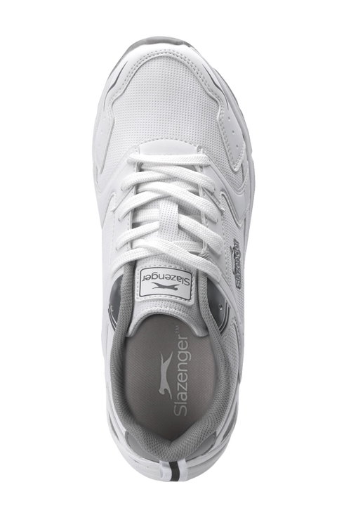 Slazenger ALFA I Kadın Beyaz / Gri Koşu & Yürüyüş Spor Ayakkabısı