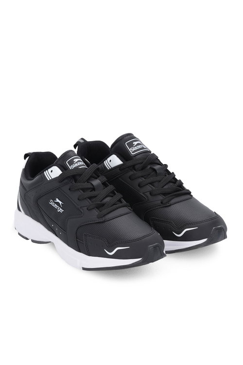 Slazenger ALFA I Kadın Siyah / Beyaz Koşu & Yürüyüş Spor Ayakkabısı