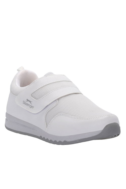 Slazenger ALISON I Kadın Cırt Cırtlı Beyaz Günlük Spor Ayakkabısı