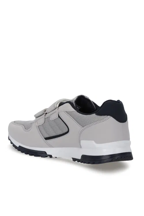 Slazenger ALLURE I Erkek Cırt Cırtlı Gri Günlük Spor Ayakkabısı