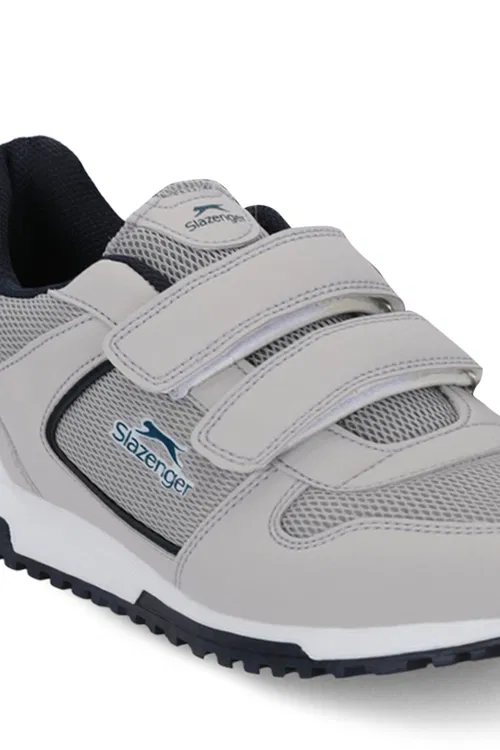 Slazenger ALLURE I Erkek Cırt Cırtlı Gri Günlük Spor Ayakkabısı