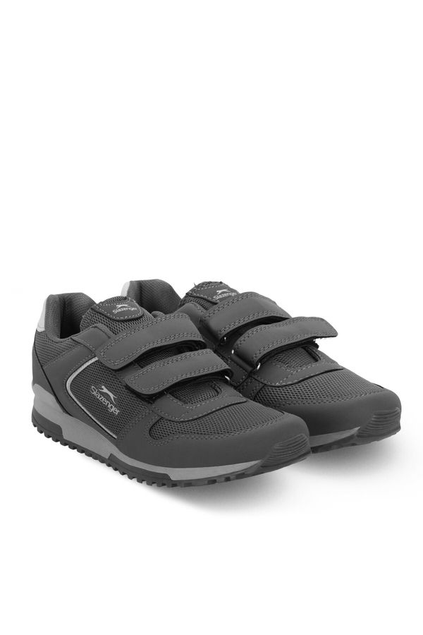 Slazenger ALLURE I Erkek Cırt Cırtlı Koyu Gri Günlük Spor Ayakkabısı