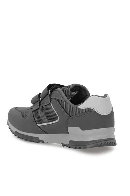 Slazenger ALLURE I Erkek Cırt Cırtlı Koyu Gri Günlük Spor Ayakkabısı