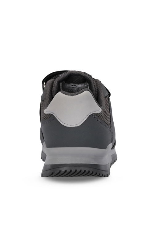 Slazenger ALLURE I Erkek Cırt Cırtlı Koyu Gri Günlük Spor Ayakkabısı