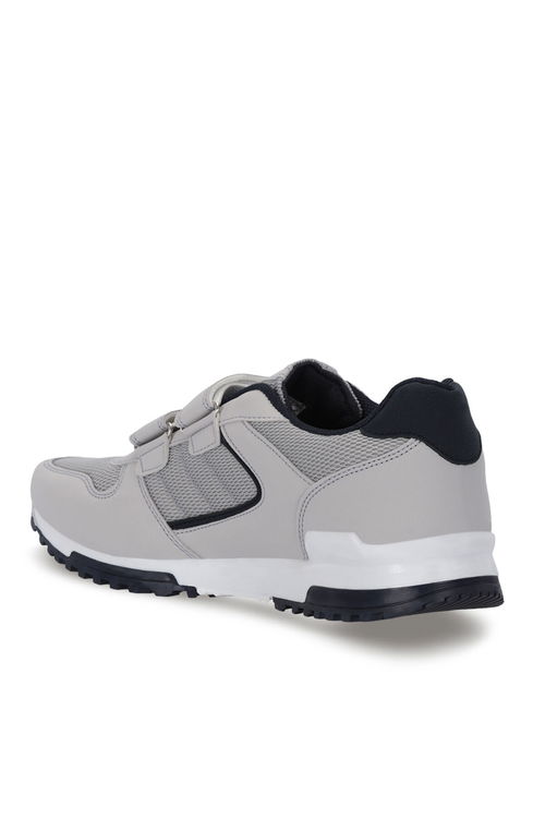 Slazenger ALLURE I Kadın Cırt Cırtlı Gri Günlük Spor Ayakkabısı