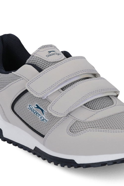 Slazenger ALLURE I Kadın Cırt Cırtlı Gri Günlük Spor Ayakkabısı