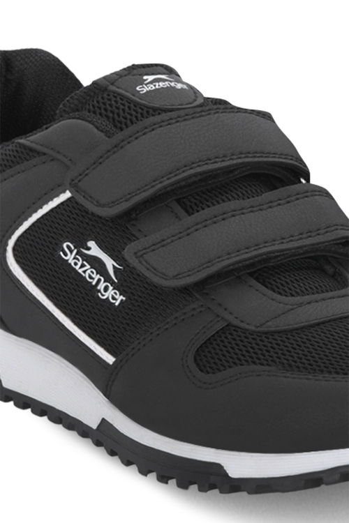 Slazenger ALLURE I Kadın Cırt Cırtlı Siyah Günlük Spor Ayakkabısı
