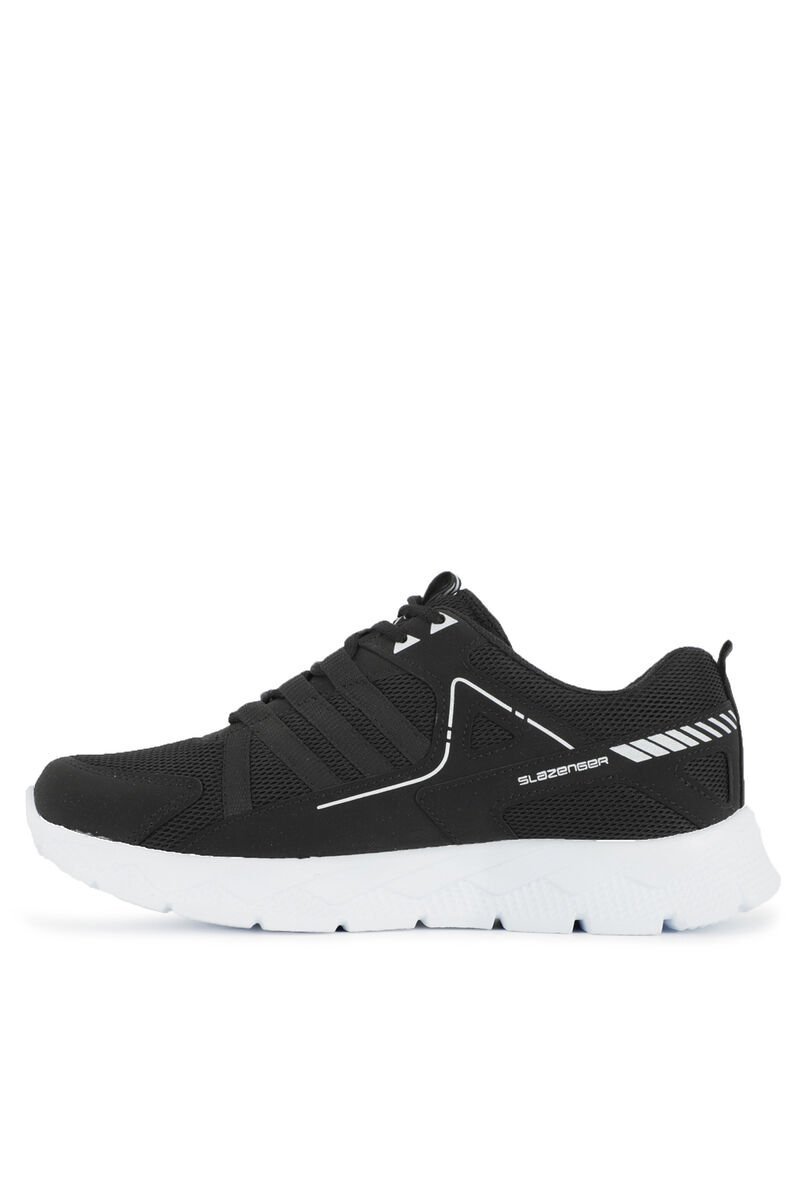 Slazenger ALONE I Sneaker Unisex Ayakkabı Siyah / Beyaz - Thumbnail