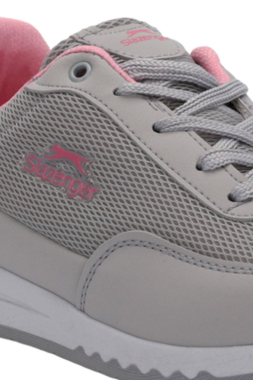 Slazenger ANGLE I Kadın Gri / Pembe Günlük Spor Ayakkabısı