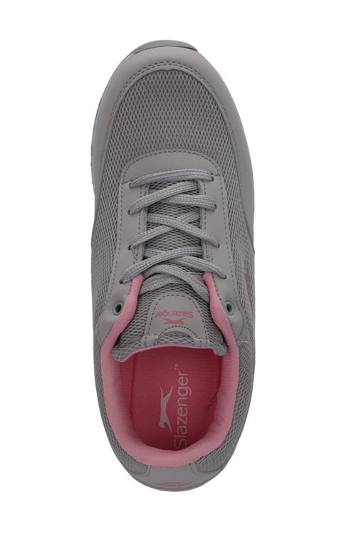 Slazenger ANGLE I Kadın Gri / Pembe Günlük Spor Ayakkabısı